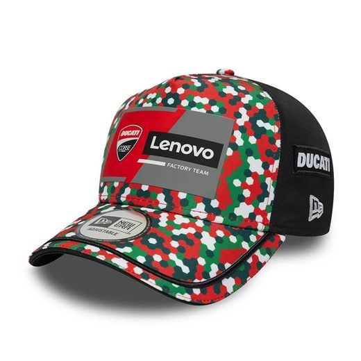 ŠILTOVKA NEW ERA DUCATI LENOVO MUGELLO (ČIERNA, ČERVENÁ,VÍCE.BAR.)