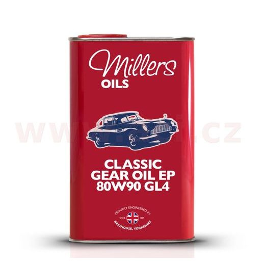 MILLERS OILS CLASSIC GEAR OIL EP 80W-90 GL4 - PREVODOVÝ MINERÁLNE OLEJ 1 L
