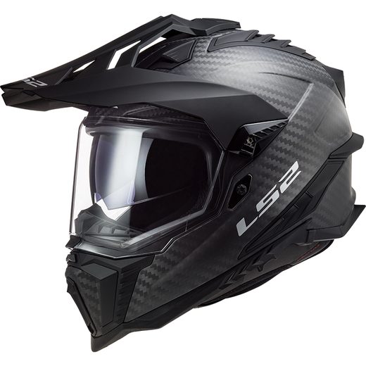 LS2 MX701 EXPLORER C SOLID MATT CARBON