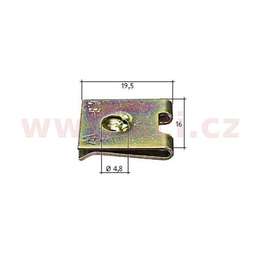 KOVOVÁ PŘÍCHYTKA (SADA 10 KS)