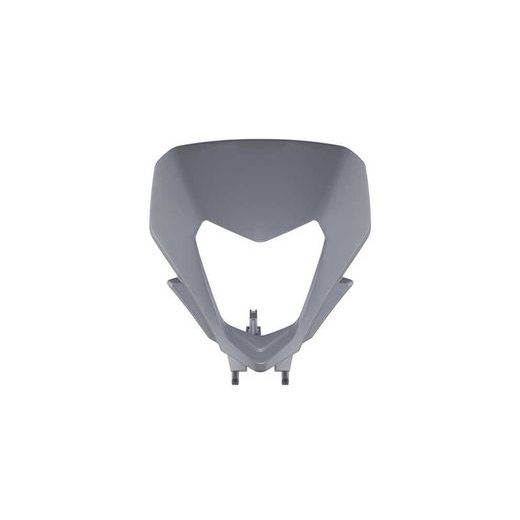 PREDNÉ MASKA SA SVETLOM SHERCO, RTECH (ŠEDÁ)