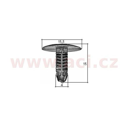 PLASTOVÁ PŘÍCHYTKA (SADA 5 KS)