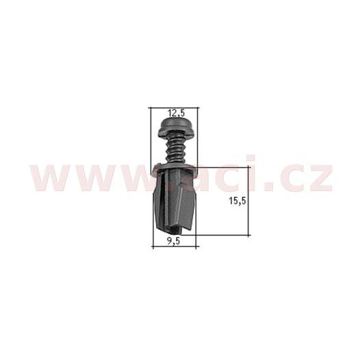 PLASTOVÝ NÝTEK (SADA 10 KS)