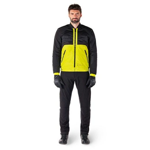 BUNDA MOOTANT WATERPROOF PARKA, ALPINESTARS (ČERNÁ/ŽLUTÁ FLUO) 2026