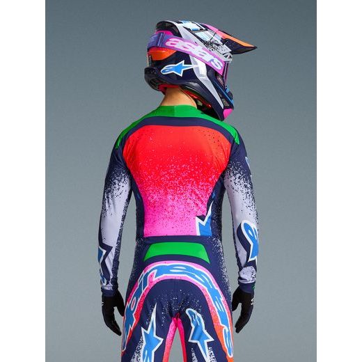 DRES SUPERTECH LIMITOVANÁ EDÍCIA RECORDS, ALPINESTARS (ŠEDÁ/MULTICOLOR) 2026
