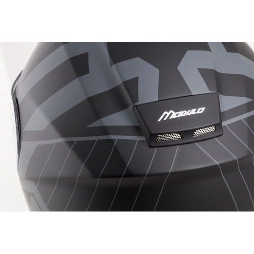 PRILBA MODULO 2.1 PROFILE VISION, CASSIDA (ČIERNA MATNÁ/ŠEDÁ/ŠEDÁ REFLEXNÉ, PLEXI S PRÍPRAVOU PRE PINLOCK) 2026