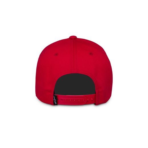ŠILTOVKA AGELESS SNAPBACK, ALPINESTARS (ČERVENÁ/ČERNÁ)