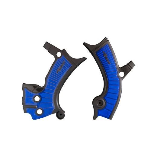 PROTEKTORY RÁMU YAMAHA, RTECH (SADA, ČIERNO-MODRÉ)