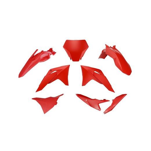 SADA PLASTOV 6 DIELOV GASGAS, RTECH (ČERVENÁ) OEM FARBY