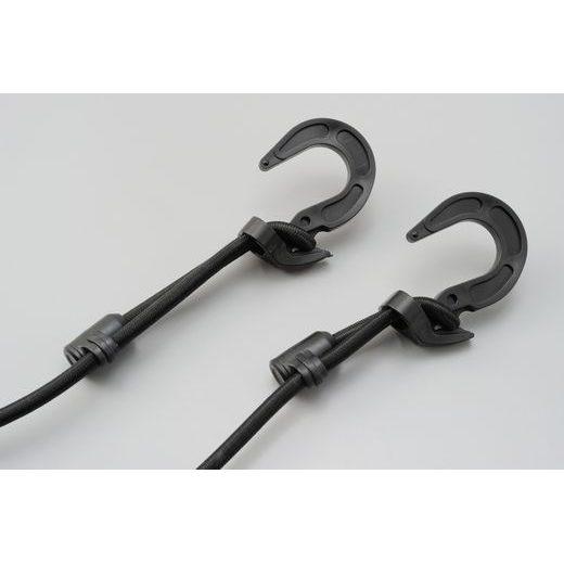 GUMICUK S ROBUSTNÍMI PLASTOVÝMI HÁKY (NASTAVITEĽNÁ DĹŽKA MAX 150 CM), DAYTONA