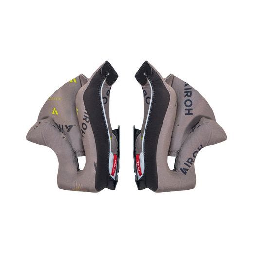 LÍCNICA INTERIÉRU PRE PRILBU TWIST 3, AIROH (ŠEDO-ŽLUTÉ)