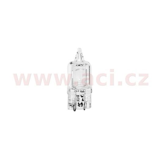 ŽÁROVKA T10 12V 5W (PATICE W2,1X9,5D/ T10) HALOGEN