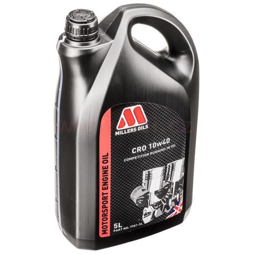 MILLERS OILS MOTOROVÝ OLEJ MINERÁLNE PRE VJAZDE MOTORSPORT CRO 10W40 5L
