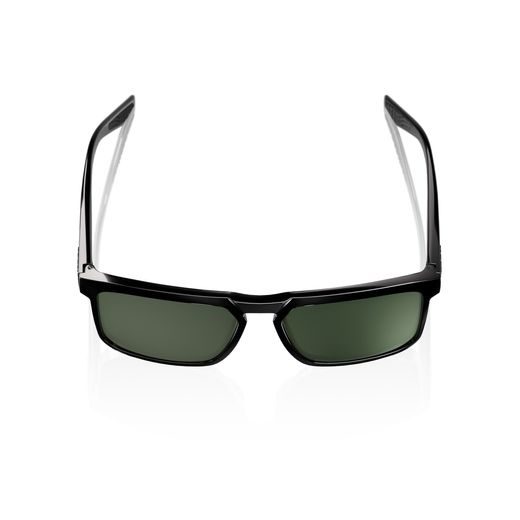 SLNEČNÉ OKULIARE RENSHAW, 100% - USA (ŠEDÉ/ZELENÉ SKLO)