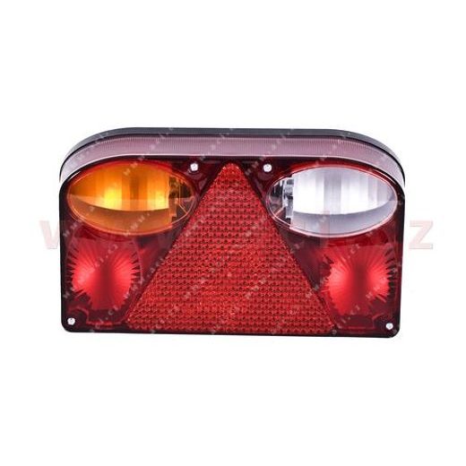 ZADNÍ SVĚTLO 238X138 MM GUMOVÁ PRŮCHODKA PRO KABELÁŽ, L