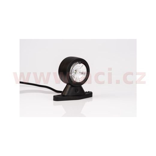 POZIČNÍ SVĚTLO LED (118X45 MM) KOMBINACE 2V1 S GUMOVÝM DRŽÁKEM, KABEL 0,5 M, L=P