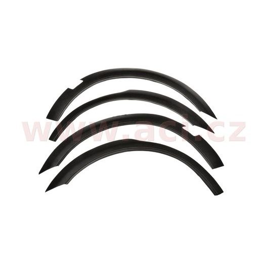 SADA PLASTOVÝCH LEMŮ BLATNÍKŮ (KOMBI- ŠIROKÝ) 4 KS