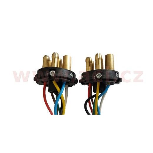 PROPOJOVACÍ KABEL O DÉLCE 2M SPIRÁLOVÝ, 2X ZÁSTRČKA 7 PIN 12V TESAT ORIGINÁL