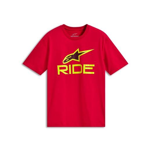 TRIKO RIDE 4.0 CSF, ALPINESTARS (ČERVENÁ/ŽLUTÁ FLUO/ČERNÁ)