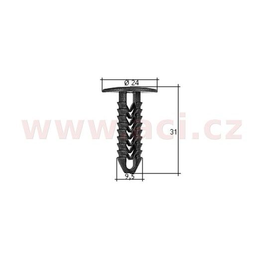 PLASTOVÁ PŘÍCHYTKA (SADA 10 KS)