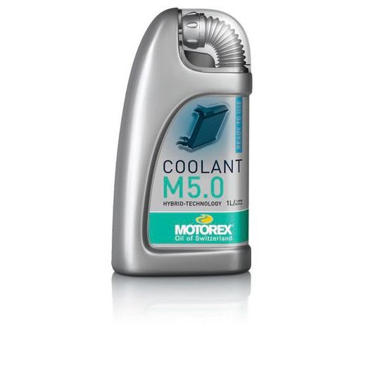 MOTOREX COOLANT M5.0 MODRO/ZELENÁ 1 LTR