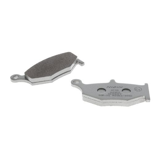 BRZDOVÉ DOŠTIČKY, NISSIN (SEMI-METALICKÁ ZMES) 2 KS V BALENIE