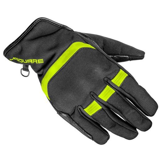 RUKAVICE PULSAR, 4SQUARE - PÁNSKE (ČERNÉ,ŽLUTÉ FLUO) 2025