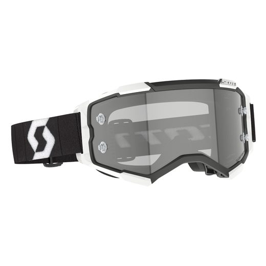 SCOTT BRÝLE FURY LS BLACK/WHITE LIGHT SENSITIVE GREY WORKS
