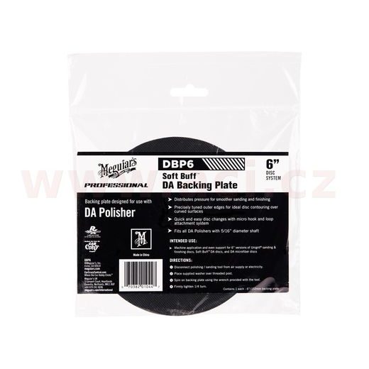 MEGUIAR'S PROFESIONÁLNE UNÁŠAČ NA DA LEŠTIČKU DA BACKING PLATE 6" 6" / 152 MM