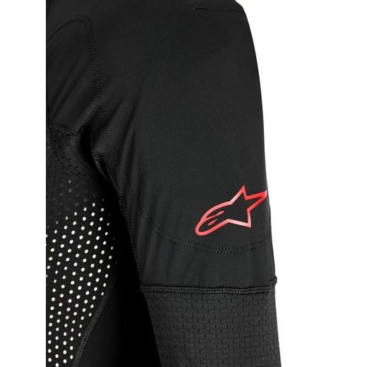 AIRBAGOVÁ VESTA TECH-AIR®10 V2 RACE SYSTEM, ALPINESTARS (ČERNÁ/ČERVENÁ/ŠEDÁ) 2026