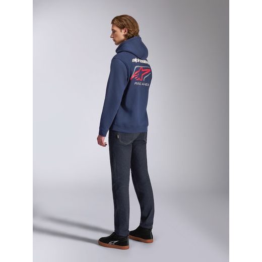 MIKINA FORMULATION HOODIE, ALPINESTARS (MODRÁ)