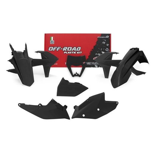 SADA PLASTOV KTM, RTECH (ČIERNA, 6 DIELOV)