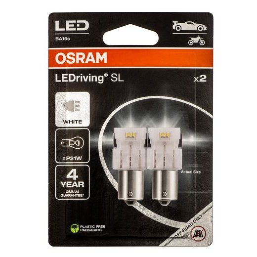 OSRAM ŽÁROVKA LED LEDRIVING PREMIUM 7506WP-02B P21W 12V BA15S