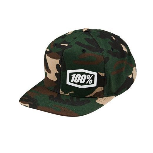 ŠILTOVKA 100% - MACHINE SNAPBACK CAMO (UNI)
