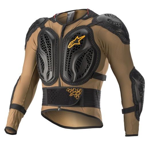 CHRÁNIČ TELA BIONIC ACTION CERTIFIKÁCIA CE2 (EN 1621_2, EN 1621_3), ALPINESTARS (HNĚDÁ/ČERNÁ)