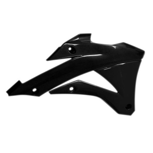 SPOJLERY CHLADIČA KAWASAKI, RTECH (ČIERNE, PÁR)