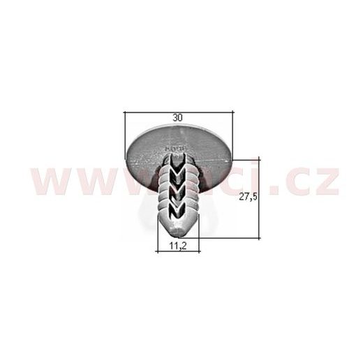 PLASTOVÁ PŘÍCHYTKA (SADA 10 KS)