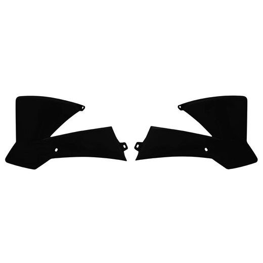 SPOJLERY CHLADIČA KTM, RTECH (ČIERNE, PÁR)