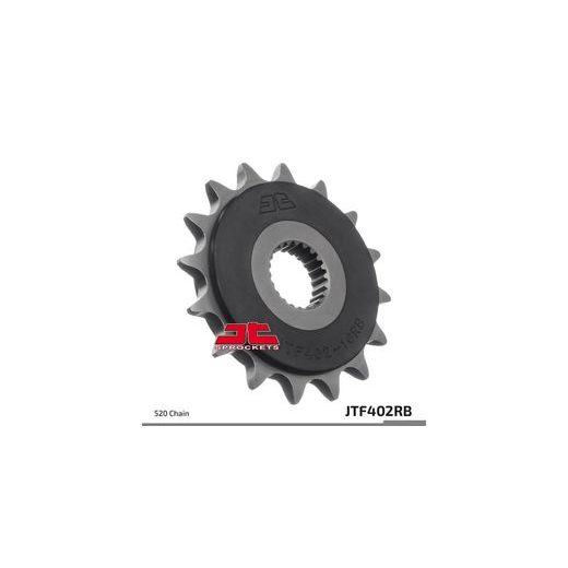 REŤAZOVÉ KOLIESKO S TLMIACE GUMOVOU VRSTVOU PRE SEKUNDÁRNE REŤAZY TYPU 520, JT (16 ZUBOV)