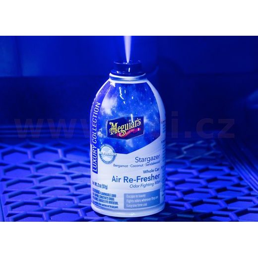 MEGUIAR'S WHOLE CAR AIR-REFRESHER, STARGAZER POHLCOVAČ PACHŮ + OSVIEŽOVAČ VZDUCHU, VÔNE STARGAZER 57 G