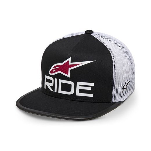 ŠILTOVKA RIDE 4.0 TRUCKER, ALPINESTARS (ČERNÁ/BÍLÁ/ČERVENÁ)