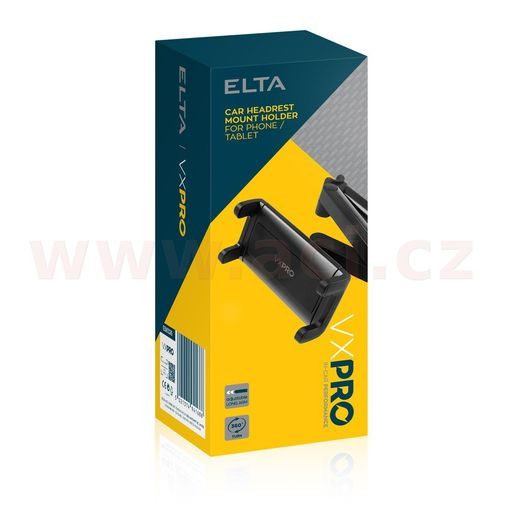 DRŽÁK ELTA NA OPĚRKU HLAVY DO AUTA PRO TELEFON/TABLET
