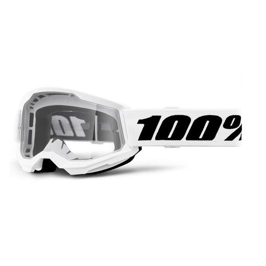 STRATA 2, 100% OKULIARE BIELE, ČÍRE PLEXI, DETSKÉ