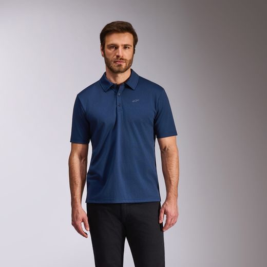 TRIKO S GOLIERIKOM IMPETUS ŠPORT POLO, ALPINESTARS (MODRÁ)