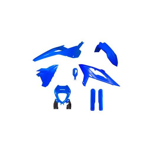 KOMPLETNÉ SADA PLASTOV 6 DIELOV BETA, RTECH (MODRÁ)