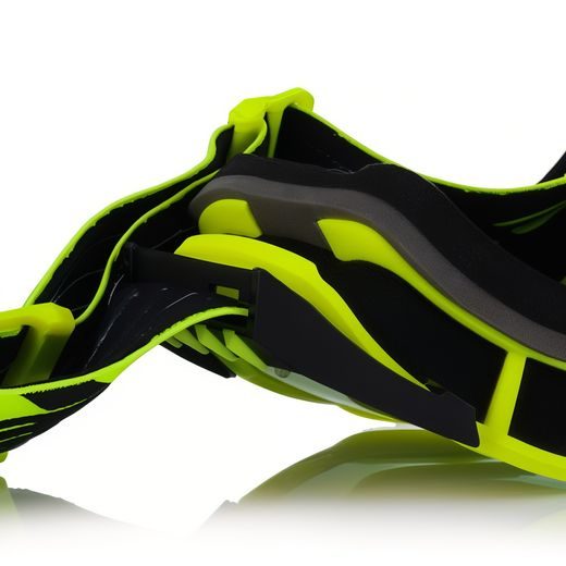 LS2 CHARGER PRO GOGGLE H-V YELLOW WITH IRIDIUM VISOR