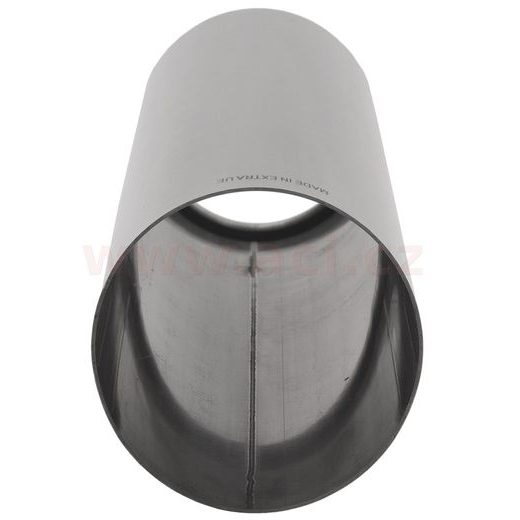 KONCOVKA VÝFUKU NEREZOVÁ KULATÁ, VNĚJŠÍ PRŮMĚR 90MM, DÉLKA 350MM, VNITŘNÍ PRŮMĚR 87MM ASSO