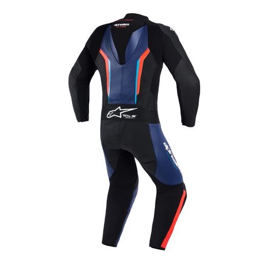 JEDNODIELNA KOMBINÉZA GP FORCE V2, ALPINESTARS (ČERNÁ/MODRÁ/ČERVENÁ FLUO) 2026