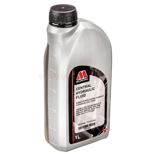 MILLERS OILS CENTRAL HYDRAULIC FLUID - PLNE SYNTETICKÁ HYDRAULICKÁ KVAPALINA PRE MODERNÉ HYDRAULICKÉ SYSTÉMY A SERVA RIADENIE 1 L