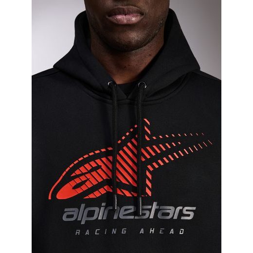 MIKINA PULSE HOODIE, ALPINESTARS (ČIERNA)